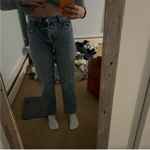 Zara straight leg jeans